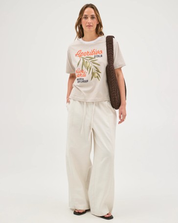 Australian Cotton Boxy Print T-Shirt
