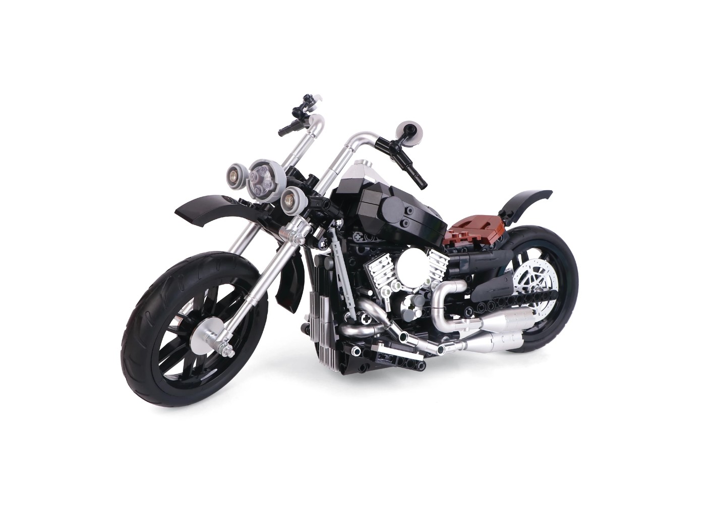 440 Piece Mini Blocks Vehicle Series: Motorbike 2 of 3