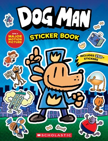 Dog Man Sticker Book
