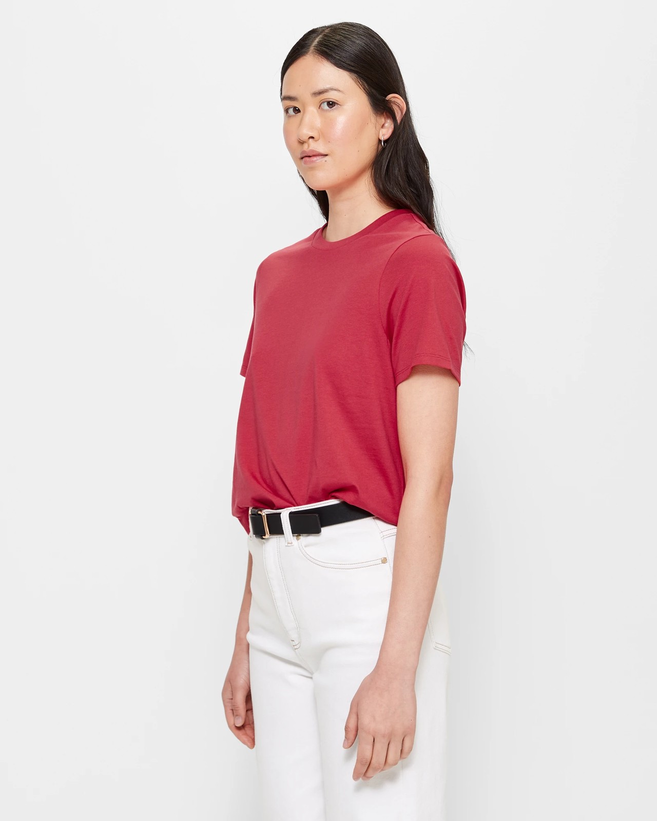 Australian Cotton Classic Crew Neck T-Shirt 3 of 5