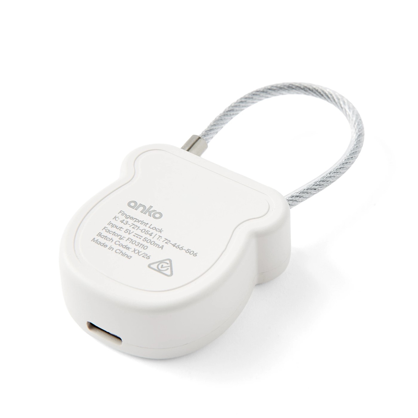 Anko Fingerprint Lock 3 of 5