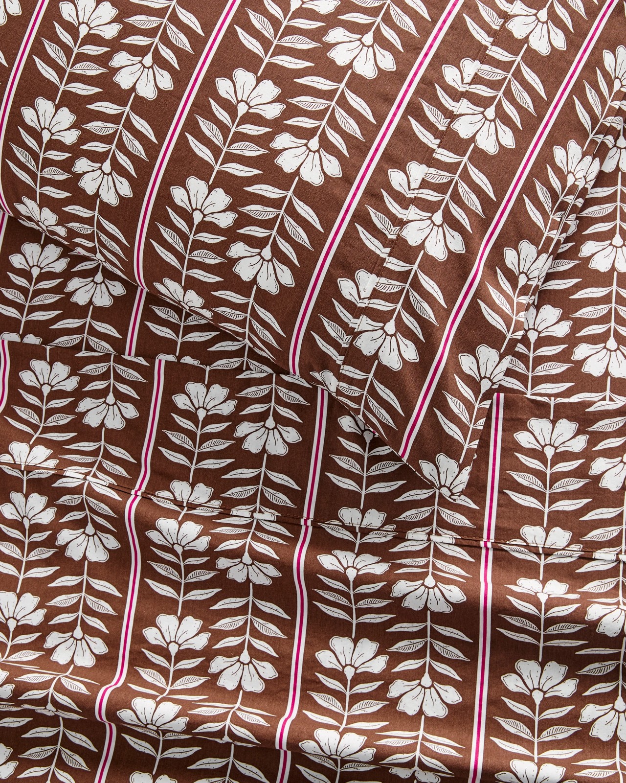 Botanica Printed Australian Cotton Sheet Set - Tiramisu 3 of 3