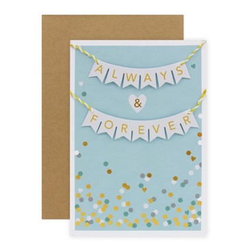 Connections from Hallmark Wedding Card - Always & Forever
