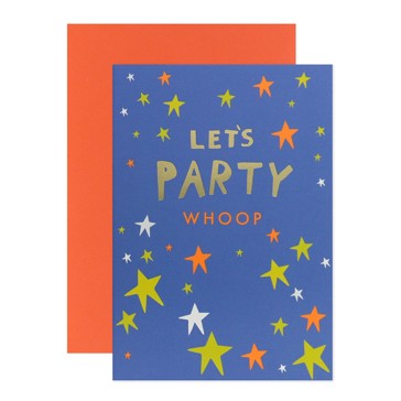 Connections from Hallmark Birthday Card - Let's Party Whoop