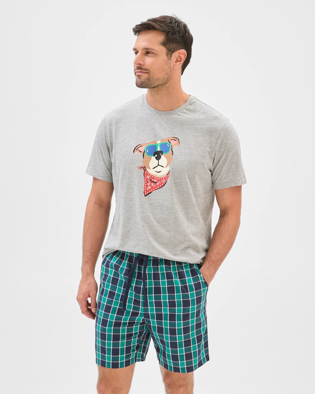 Maxx Poplin Sleep Shorts 2 of 6