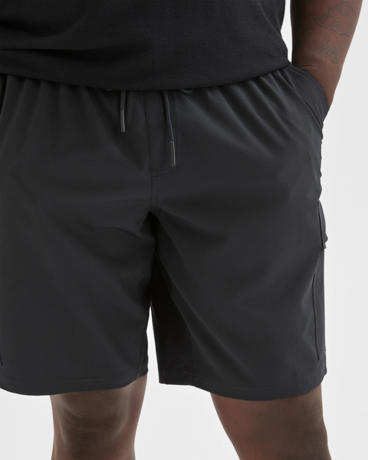 Plus Size Hybrid Shorts - Black 5 of 6