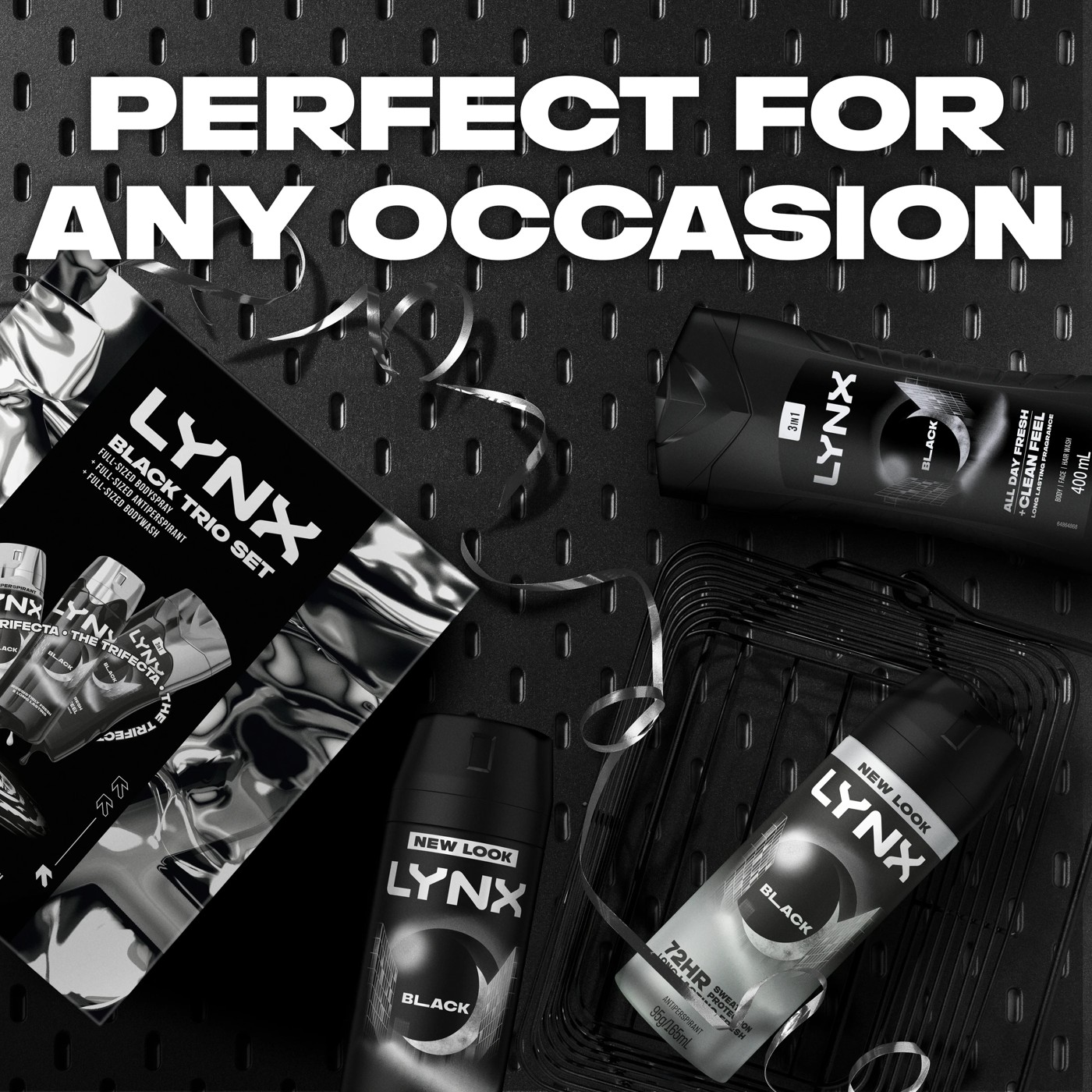 LYNX Black Trio Set 3 of 4