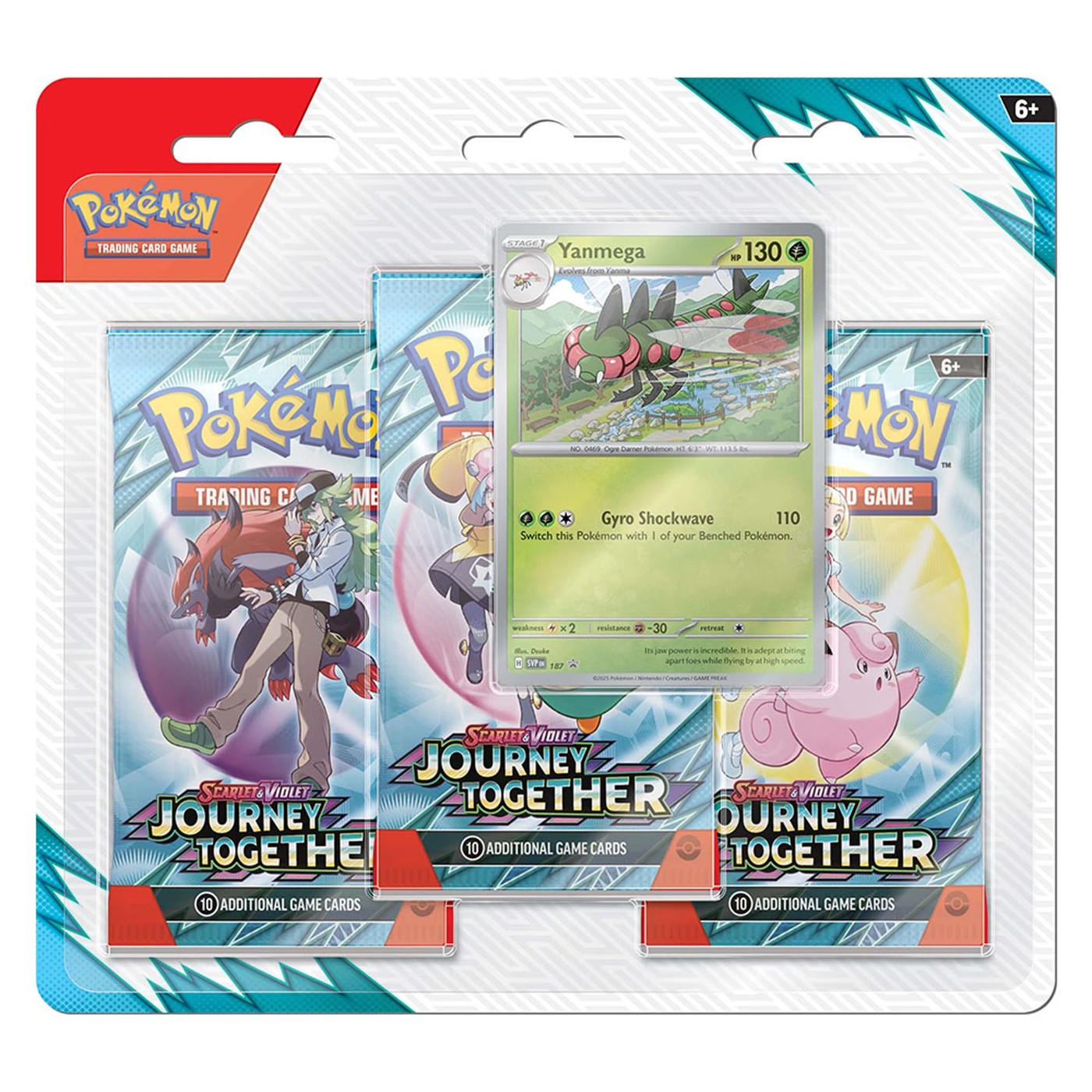 Pokemon TCG: Scarlet & Violet—Journey Together Three-Booster Blister - Assorted* 3 of 5