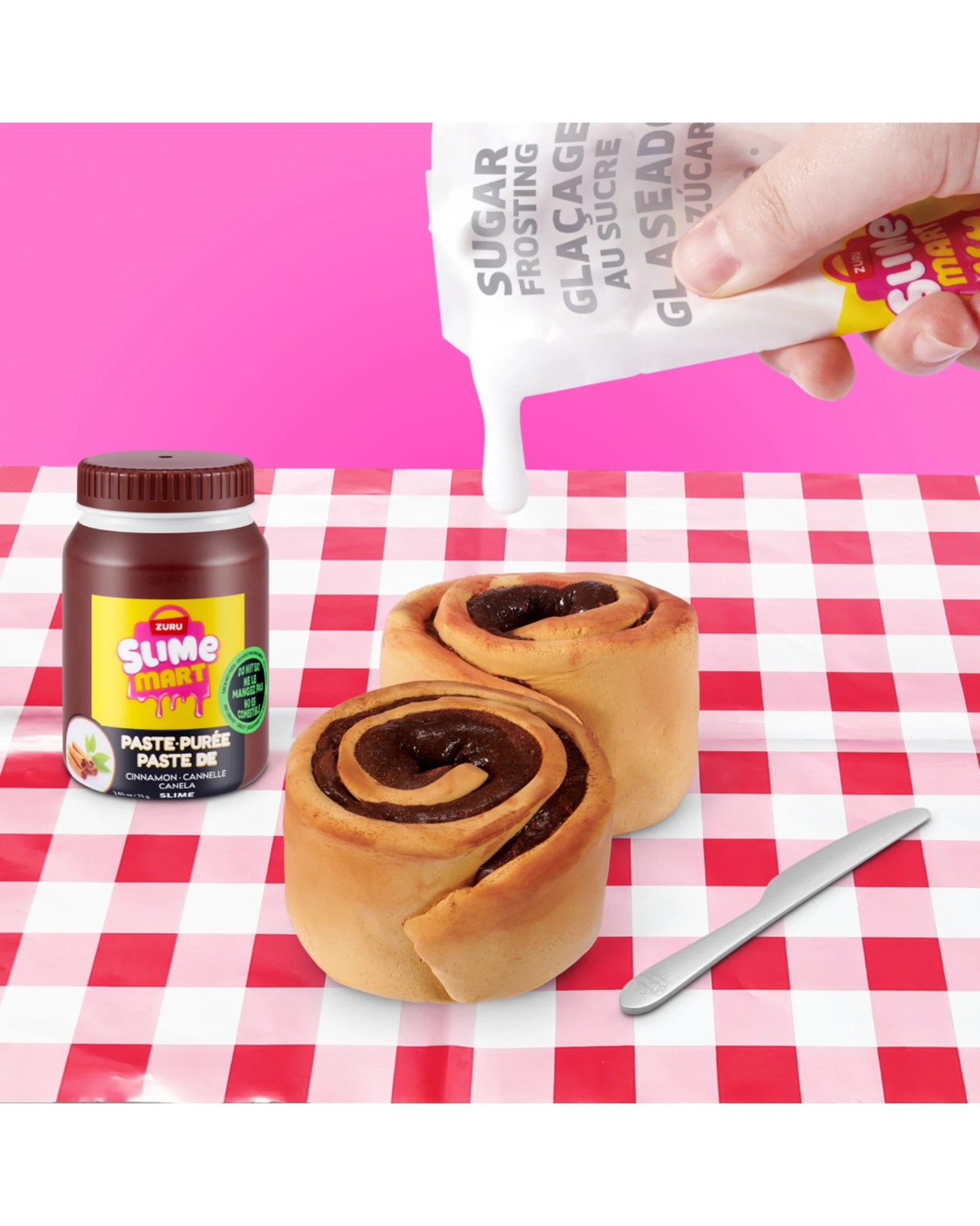 Zuru Slime Mart Shopping Bag Cinnamon Rolls Kit 5 of 5