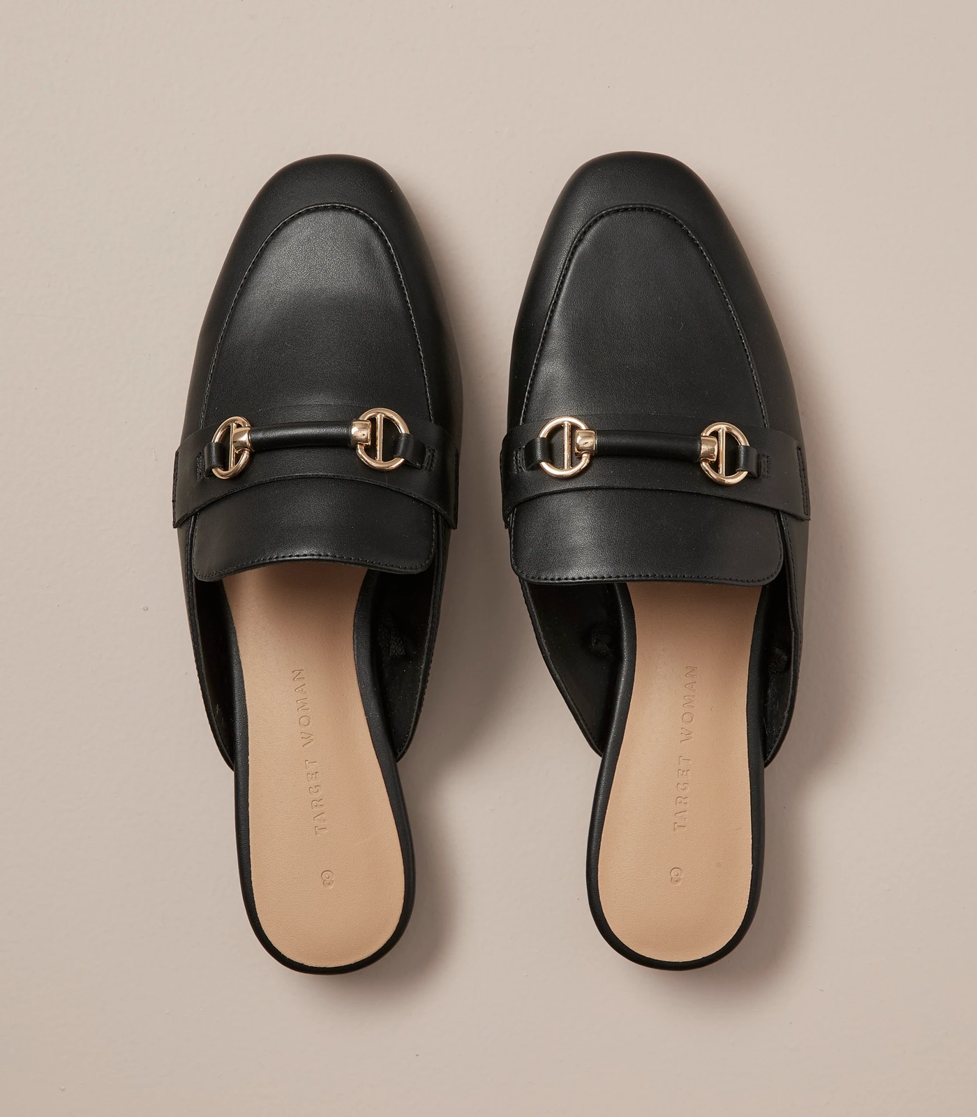 Target black mules on sale