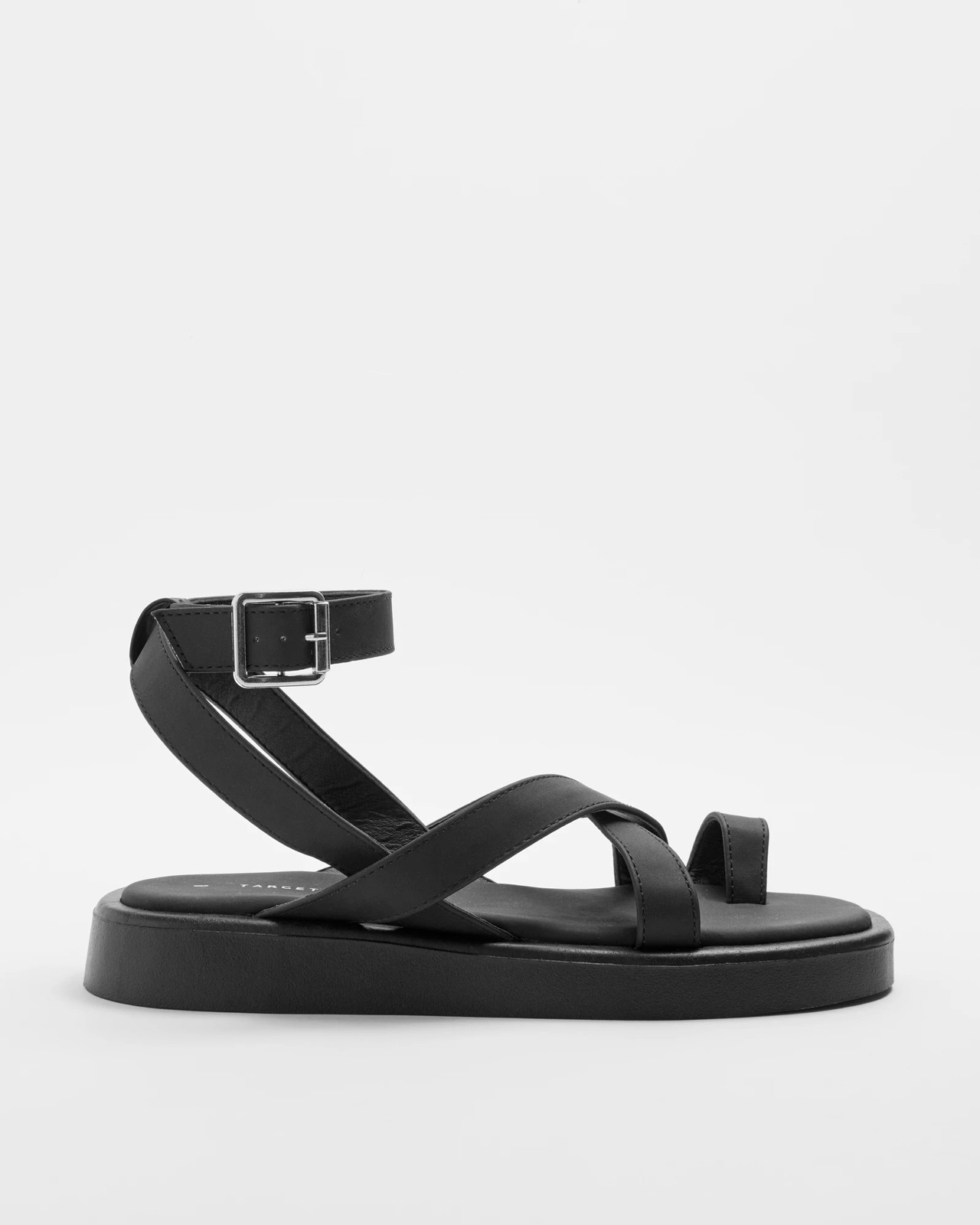 Target black 2024 strap sandals