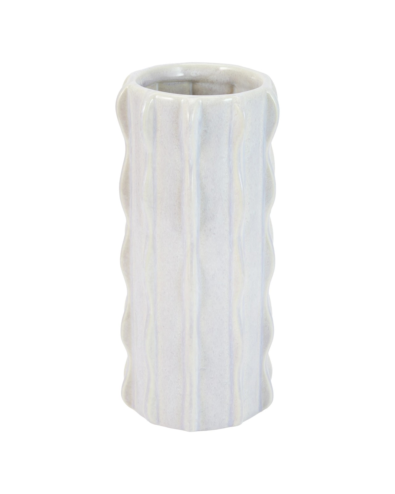 Anko Reactive Scallop Wave Vase 3 of 5