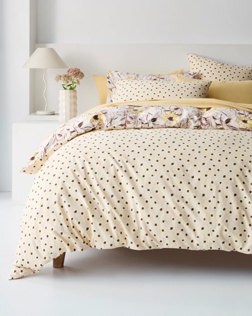 Maxie Sunflower Australian Cotton Quilt Cover Set
