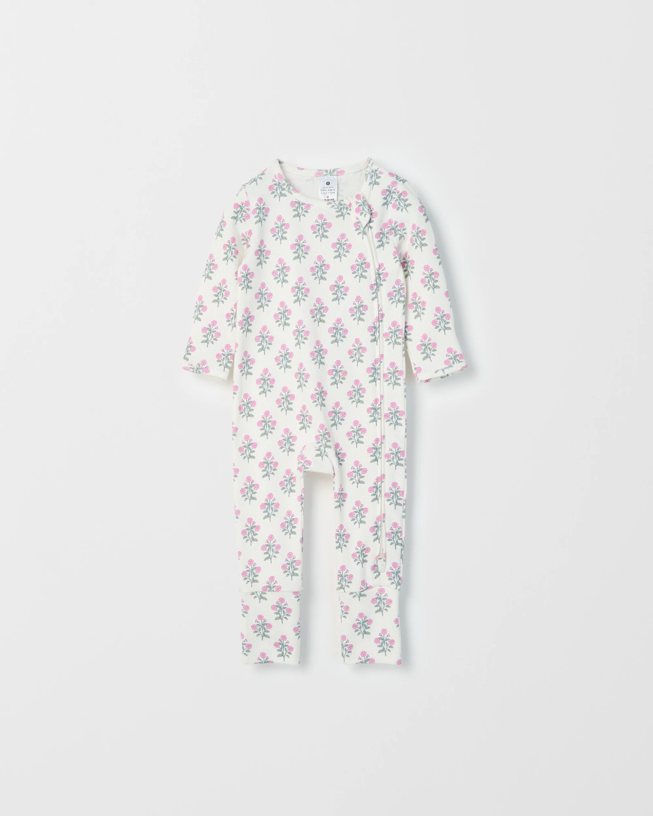 Baby Organic Cotton 3 Pack Zip Coveralls 6 of 6