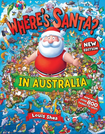 Where’s Santa? In Australia by Louis Shea - Book