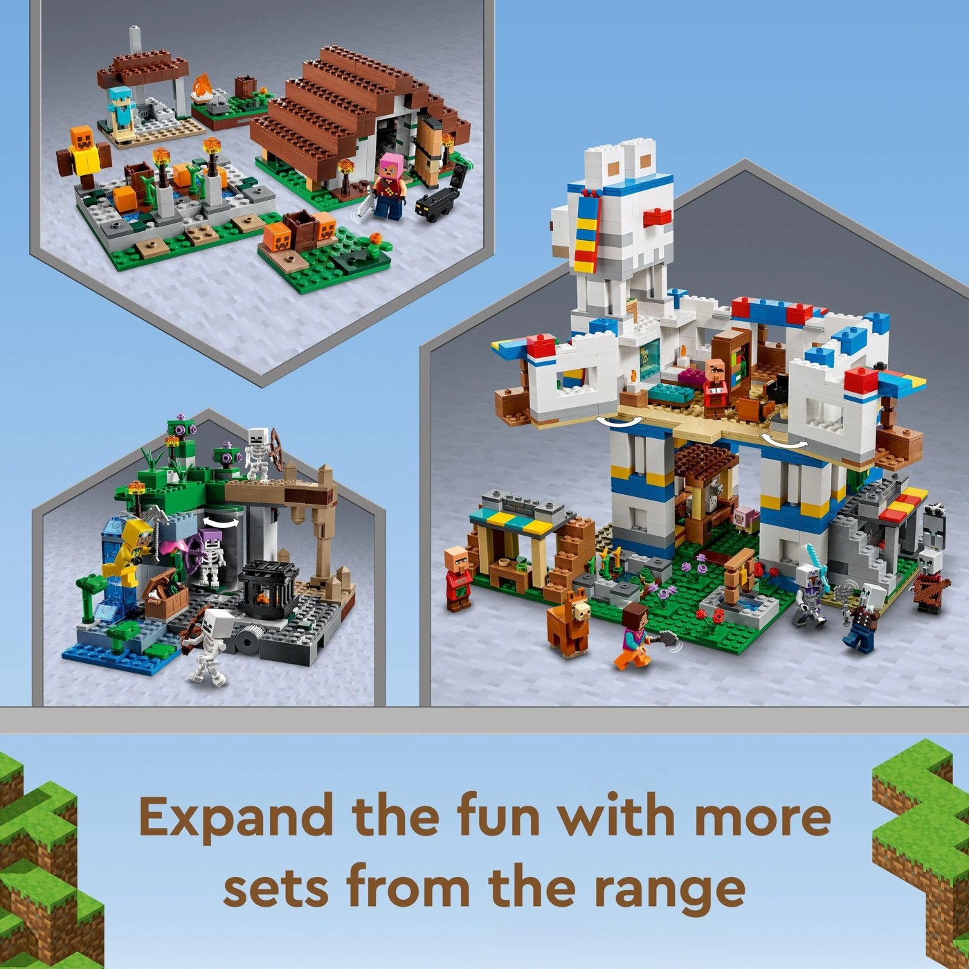 LEGO Minecraft The Skeleton Dungeon 21189 Target Australia