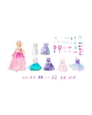 43 Piece Fashion Doll Set - Anko