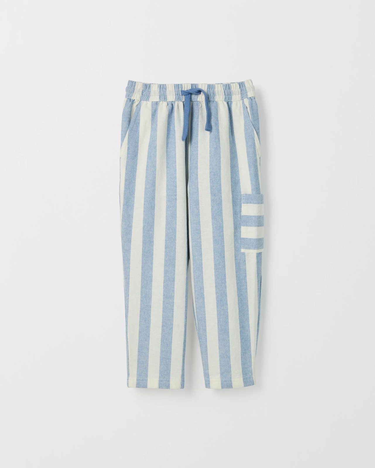 Lightweight Woven Pull-On Pants - Blue 5 of 6