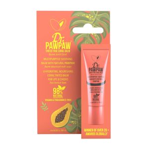 Dr. PAWPAW Tinted True Coral Lip Balm 10ml - Natural Pawpaw