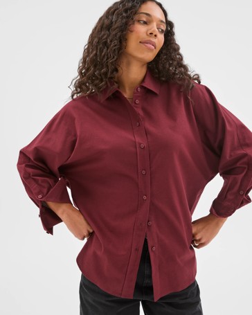 Australian Cotton Batwing Shirt