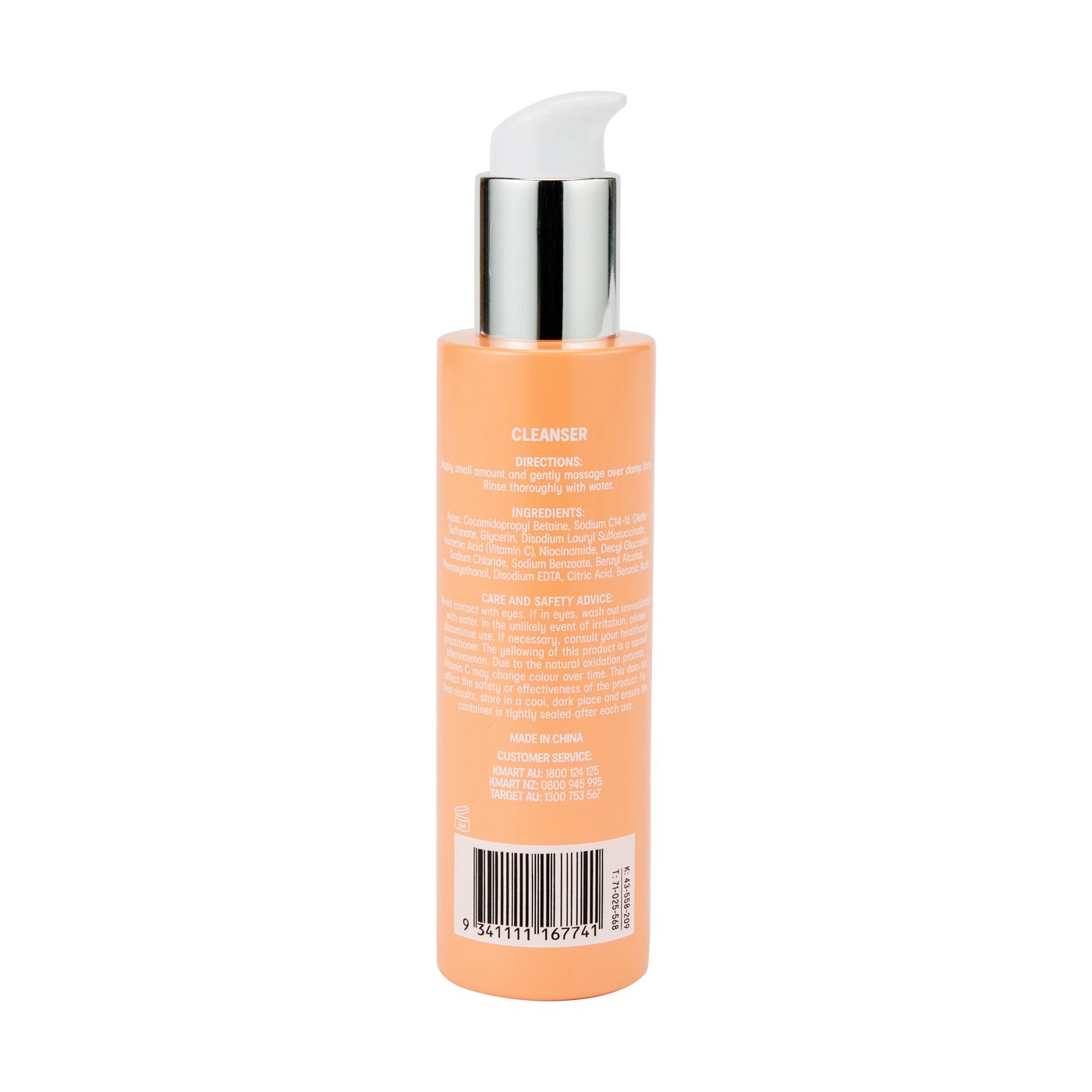 Step 1 AM/PM Brighten Cleanser 150ml, Vitamin C and Niacinamide - OXX Skincare 4 of 4