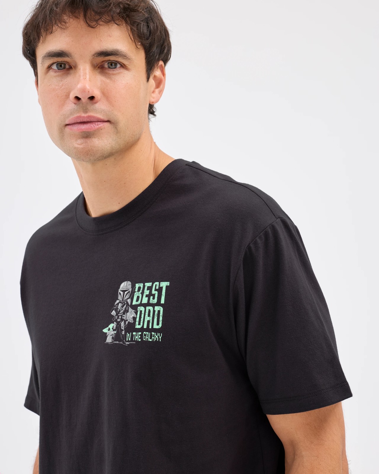 Star Wars Australian Cotton Best Dad In The Galaxy T-Shirt 5 of 5
