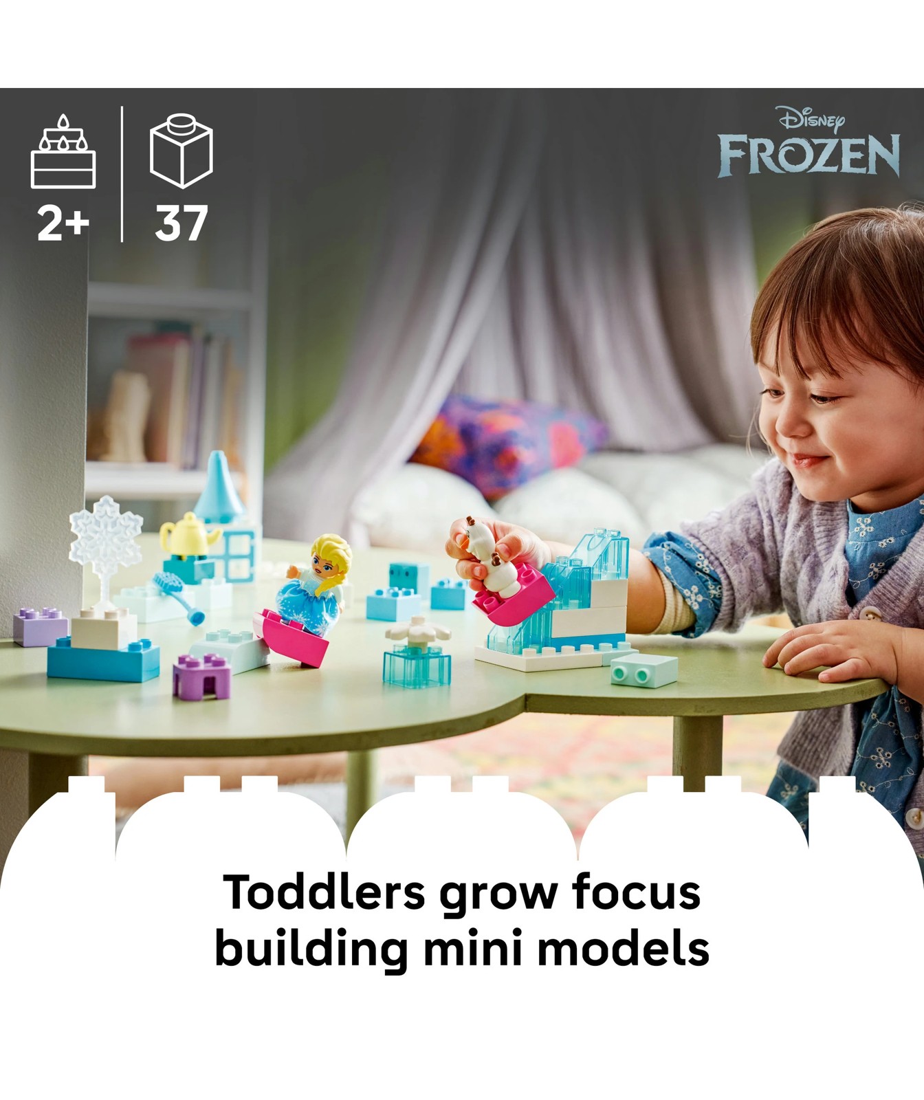 LEGO® DUPLO Disney TM Frozen Creative Box with Elsa and Olaf 10462 2 of 5