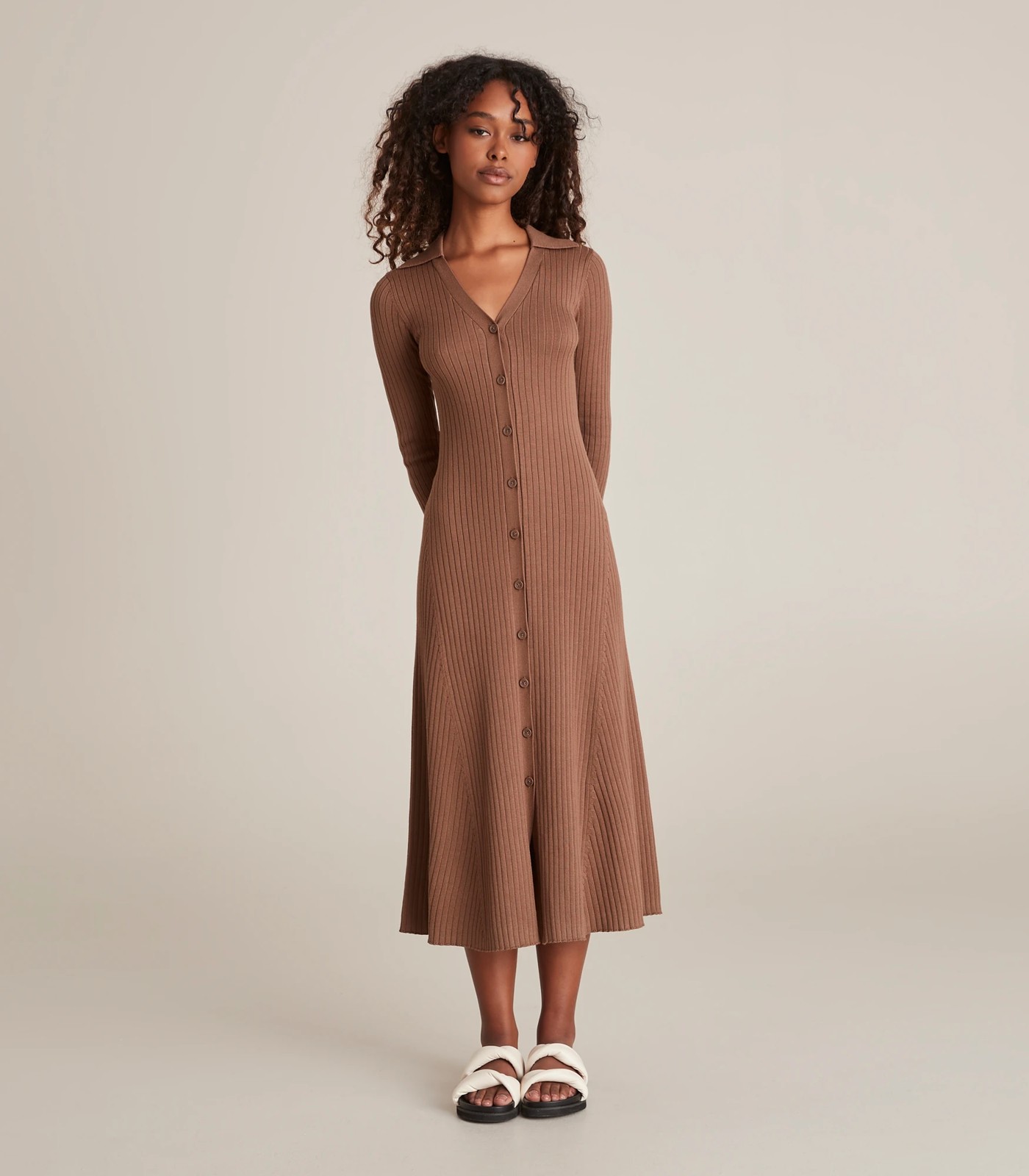 Polo midi outlet dress