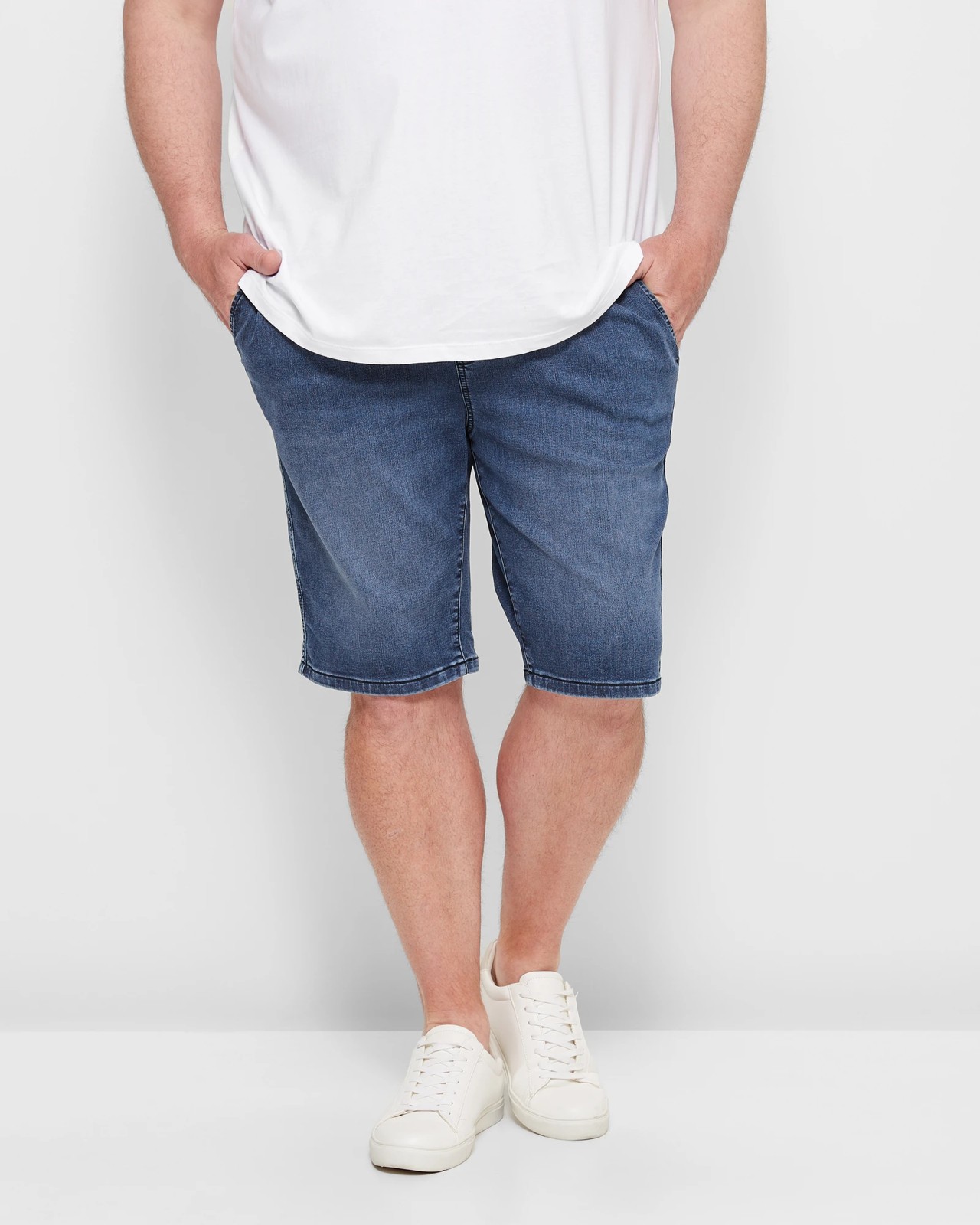 Mens denim best sale shorts target