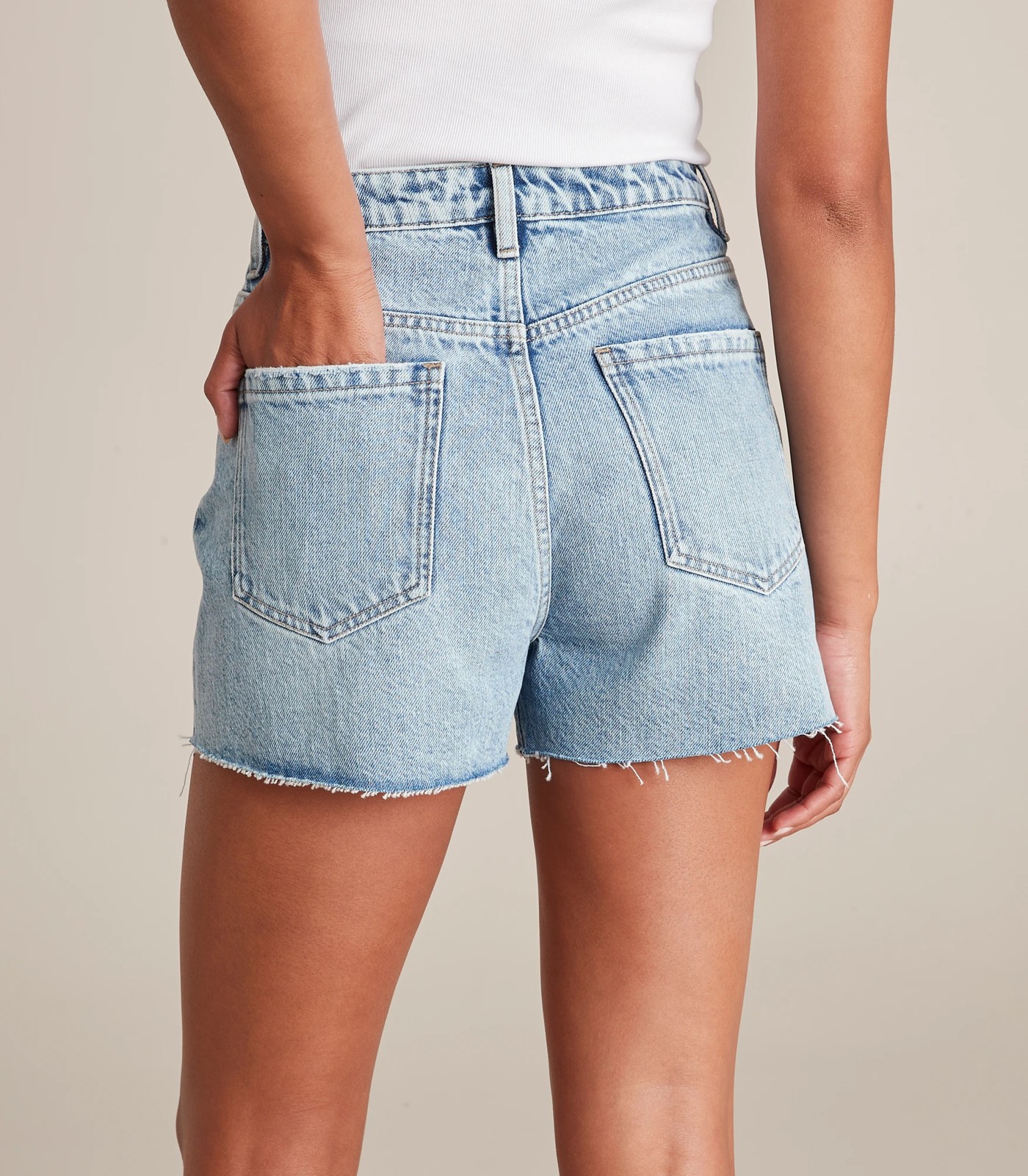 Denim Boyfriend Shorts