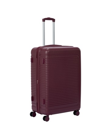 Anko 71cm Albany Hard Case 8 Wheels - Burgundy