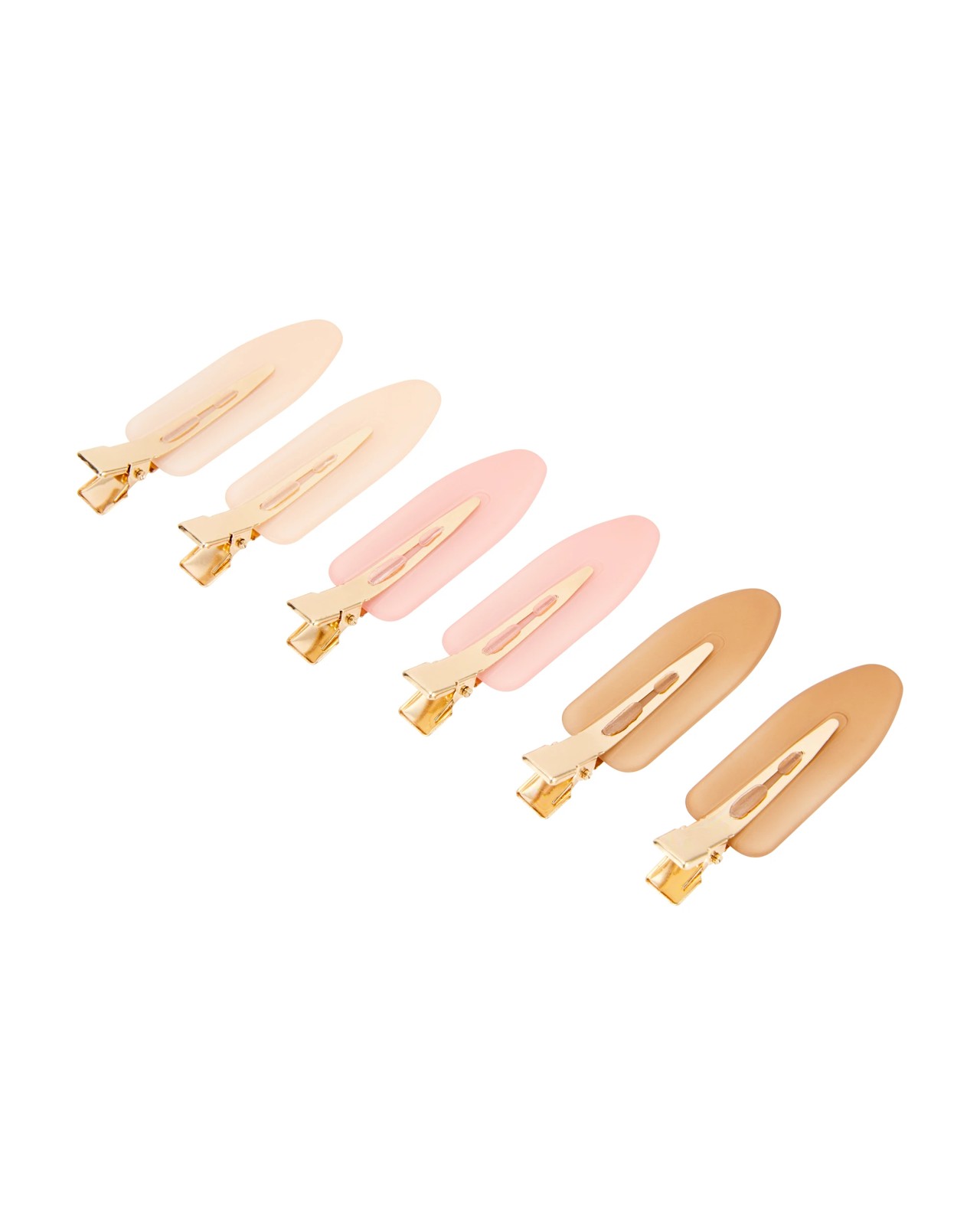 OXX Haircare 6 Piece Nude No Crease Hair Clips 2 of 3