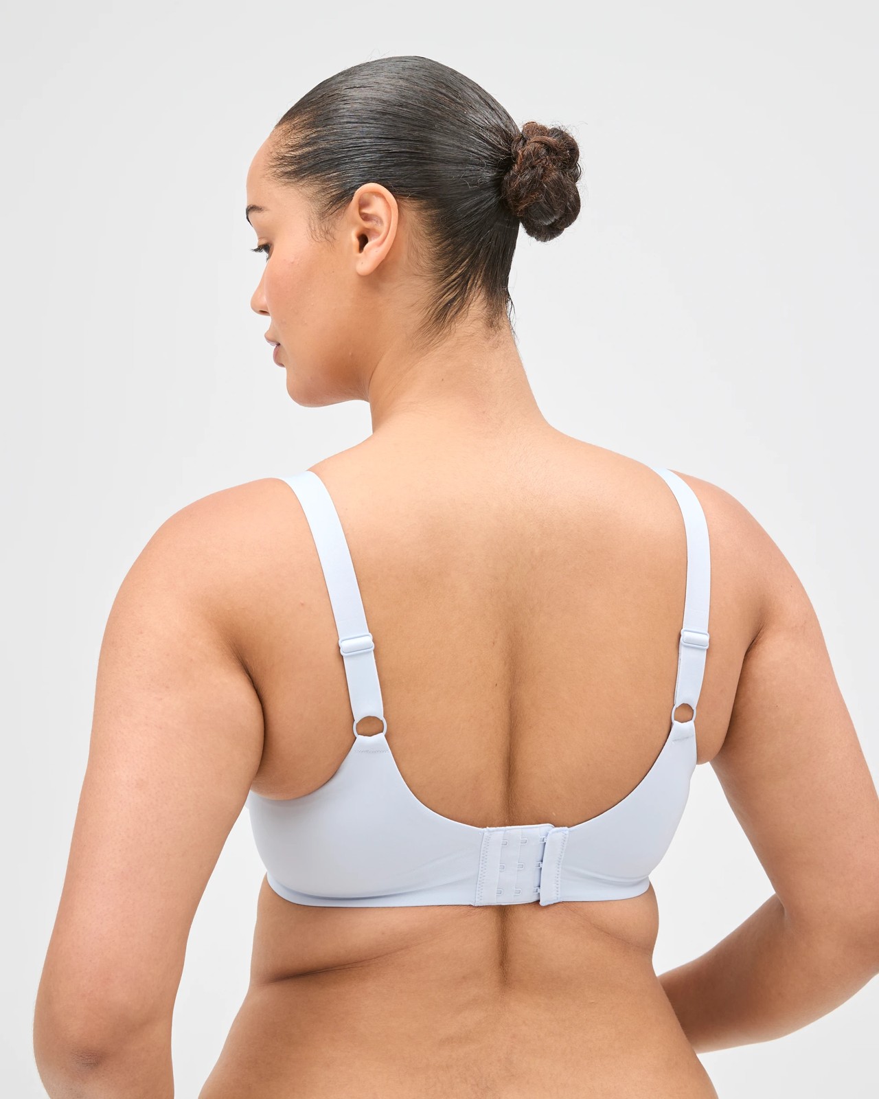 Full Figure Lisa Embroidery & Lace Bra - Heather 3 of 3