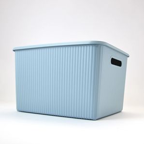 Anko 18L Ribbed Container - Blue