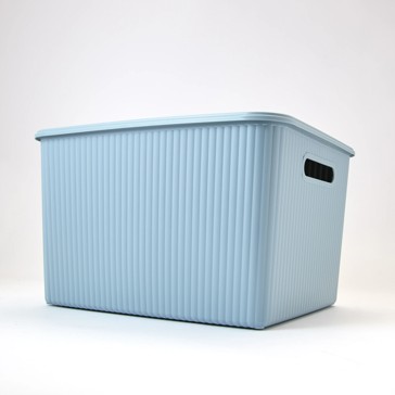 Anko 18L Ribbed Container - Blue