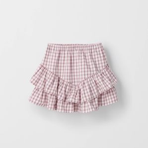 Australian Cotton Woven Ruffle Mini Skirt product image