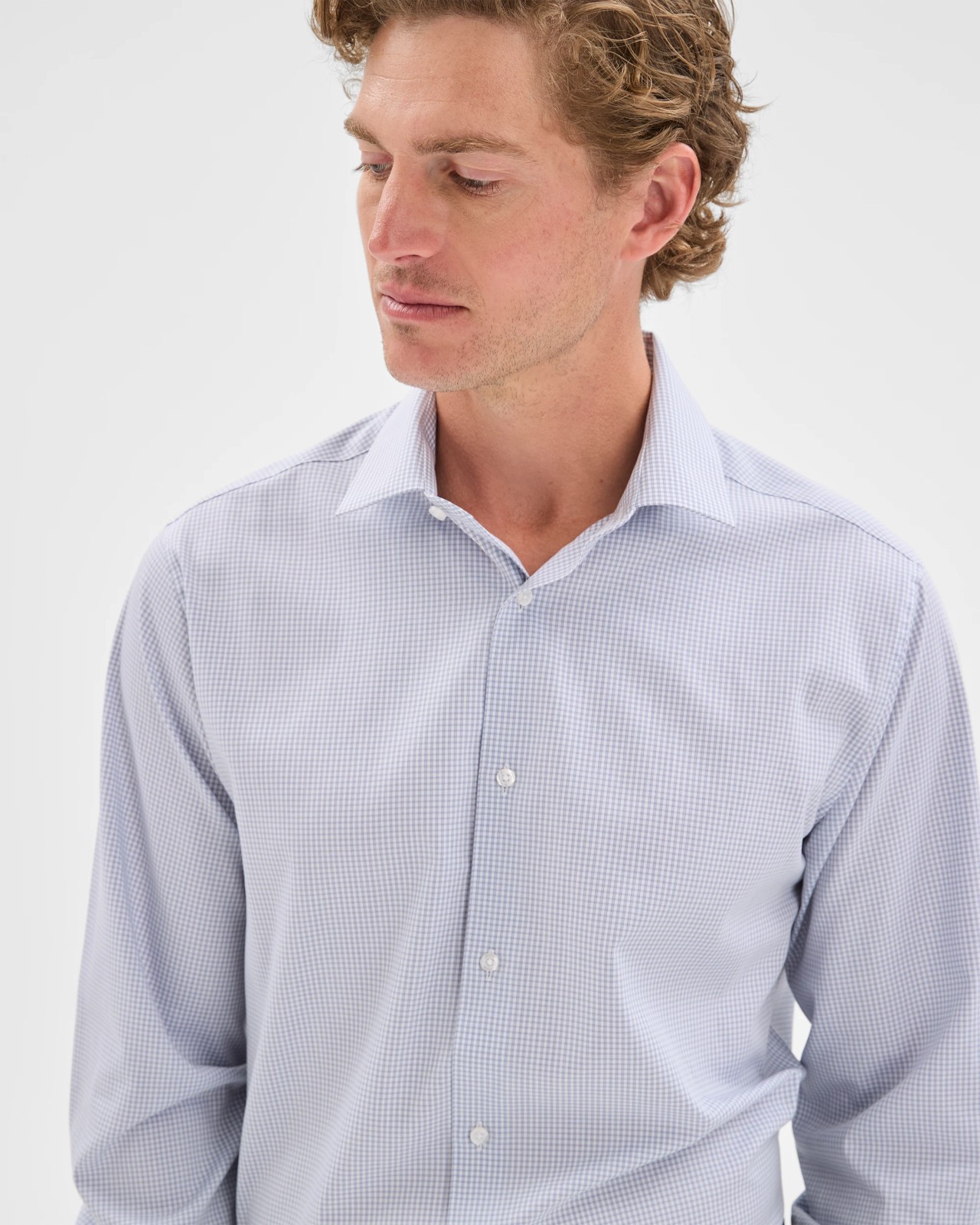 Preview Australian Cotton Textured Business Shirt 4 of 5