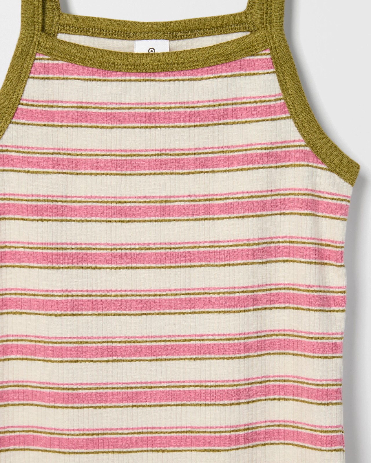 Essential Slub Rib Singlet - Stripe 6 of 6