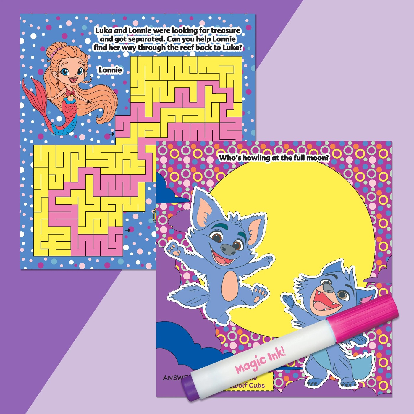 INKredibles Magical World Mess Free Magic Ink Pictures - Book 4 of 5