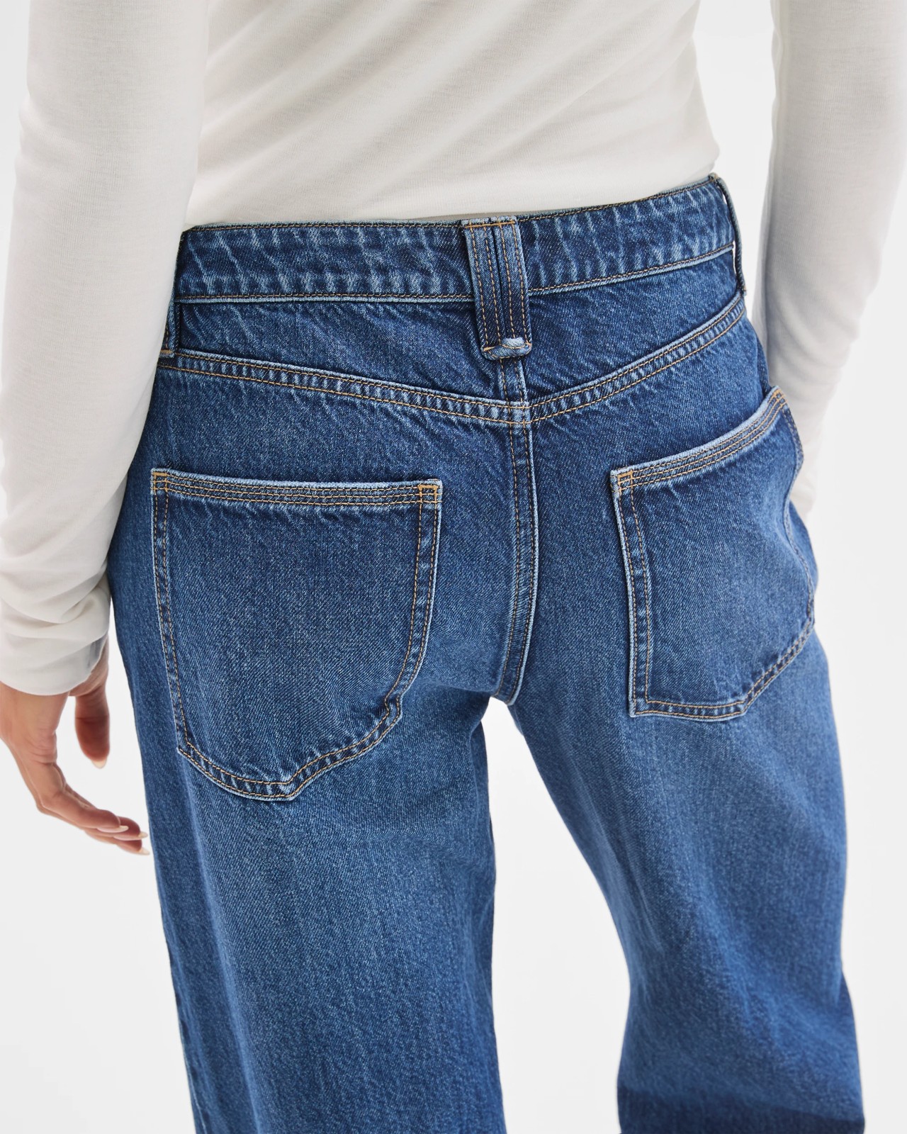 Lily Loves Straight Leg Denim Jeans  5 of 5