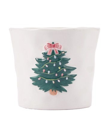 Anko Christmas Tree Icon Ceramic Candle