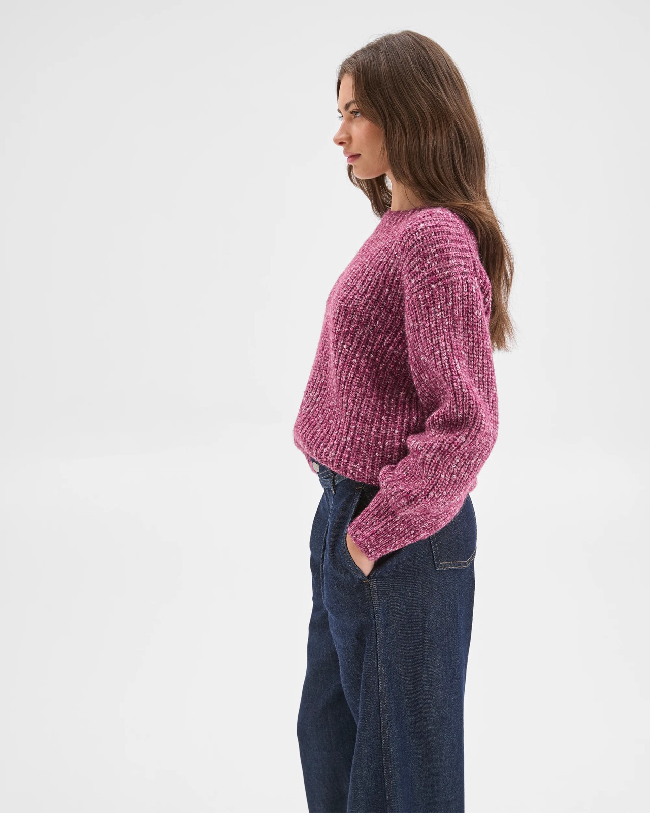 Petites Twist Yarn High Neck Jumper 4 of 6