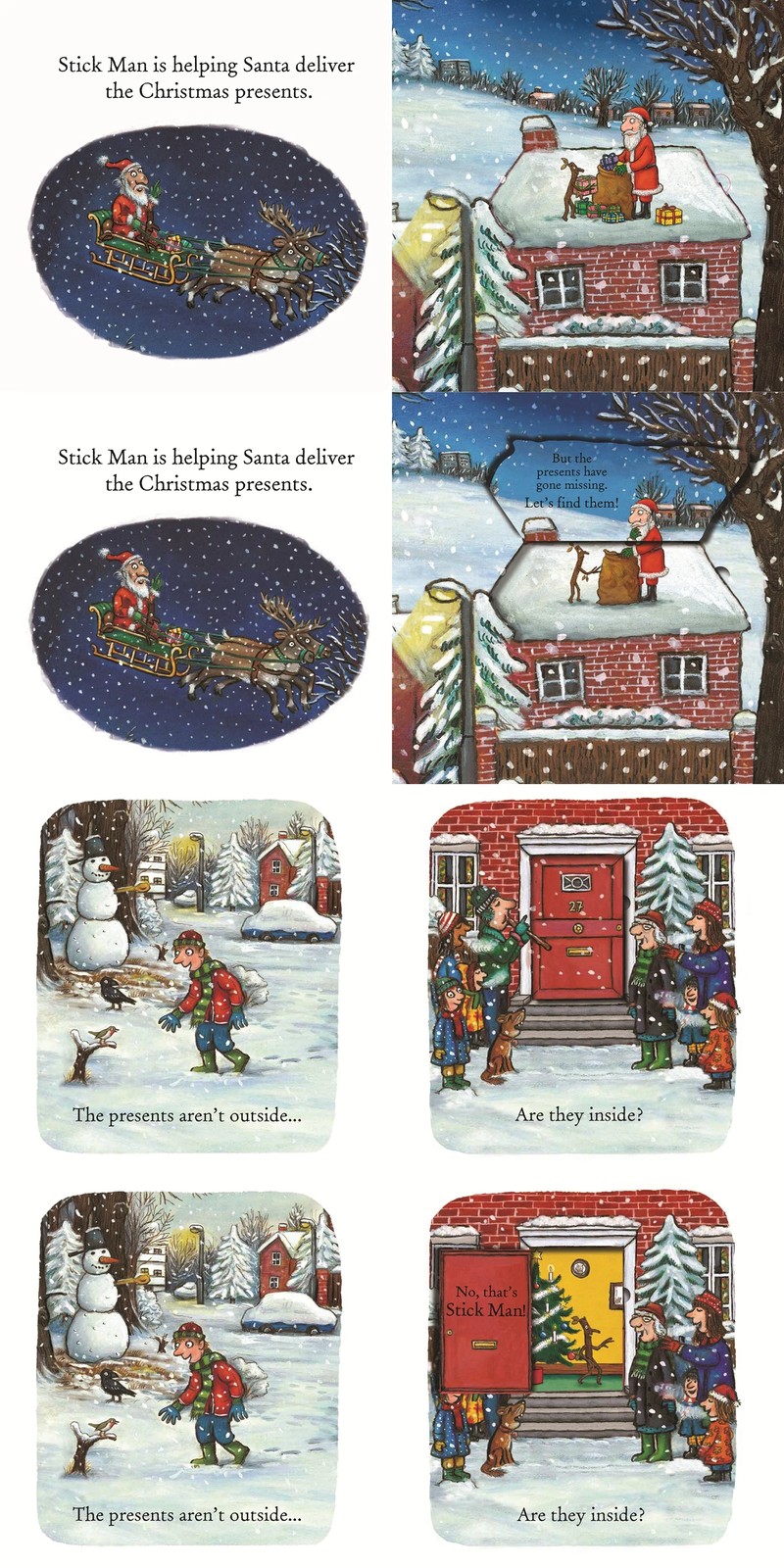 Stick Man: The Present Hunt by Julia Donaldson - Book 4 of 4