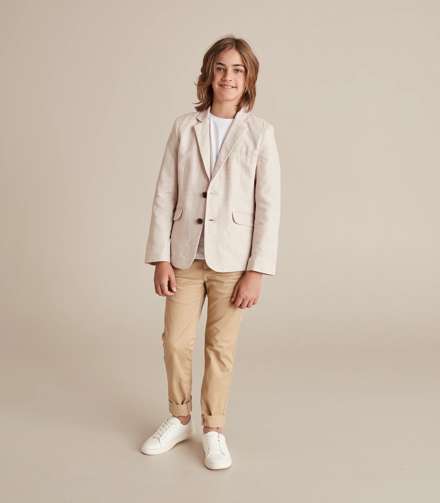 Target deals linen blazer