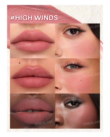 SHEGLAM Air Plush Lip & Cheek Cream - High Winds