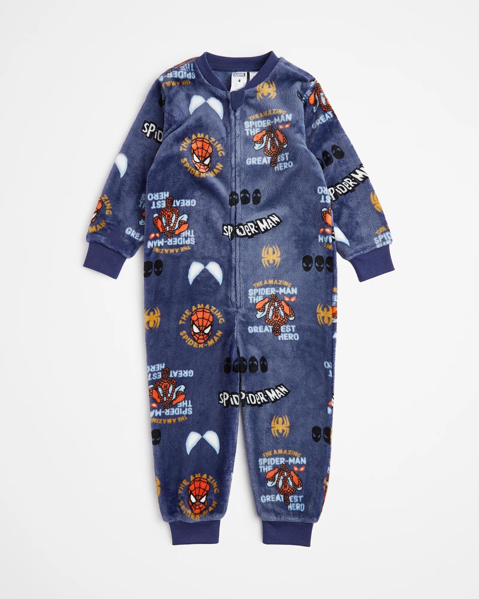 Spiderman fleece onesie hotsell