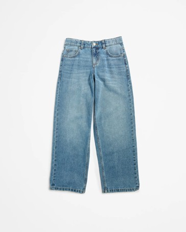 Wide Leg Denim Jeans