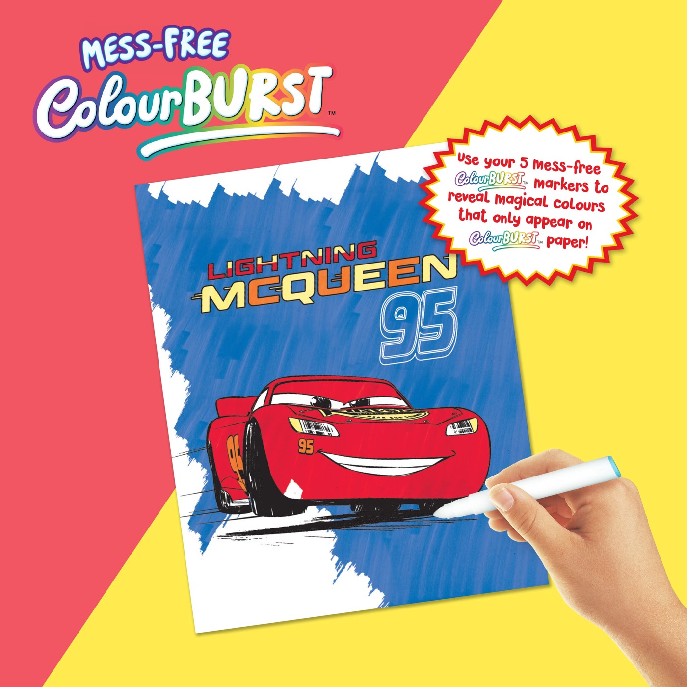 INKredibles Disney Pixar Cars Mess Free Activity Kit - Book 3 of 6