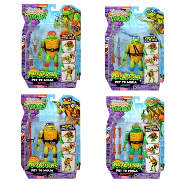 TMNT Mutations Pet to Ninja Deluxe 5.-inch Figure - Assorted*