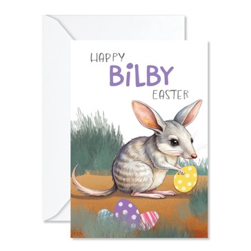 Hallmark Easter Card - Happy Bilby